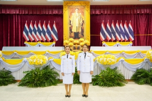 มรภ.เทพสตรี ร่วมกิจกรรมเนื่องในวันคล้ายวันพระบรมราชสมภพ รัชกาลที่ 9 วันชาติ และวันพ่อแห่งชาติ