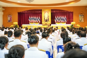 มรภ.เทพสตรี ร่วมกิจกรรมเนื่องในวันคล้ายวันพระบรมราชสมภพ รัชกาลที่ 9 วันชาติ และวันพ่อแห่งชาติ
