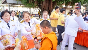 มรภ.เทพสตรี ร่วมกิจกรรมเนื่องในวันคล้ายวันพระบรมราชสมภพ รัชกาลที่ 9 วันชาติ และวันพ่อแห่งชาติ