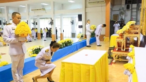 มรภ.เทพสตรี ร่วมกิจกรรมเนื่องในวันคล้ายวันพระบรมราชสมภพ รัชกาลที่ 9 วันชาติ และวันพ่อแห่งชาติ