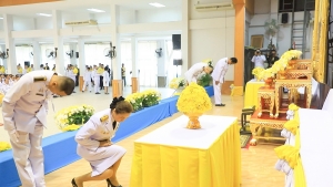 มรภ.เทพสตรี ร่วมกิจกรรมเนื่องในวันคล้ายวันพระบรมราชสมภพ รัชกาลที่ 9 วันชาติ และวันพ่อแห่งชาติ