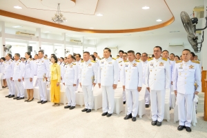 มรภ.เทพสตรี ร่วมกิจกรรมเนื่องในวันคล้ายวันพระบรมราชสมภพ รัชกาลที่ 9 วันชาติ และวันพ่อแห่งชาติ