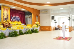 มรภ.เทพสตรี ร่วมกิจกรรมเนื่องในวันคล้ายวันพระบรมราชสมภพ รัชกาลที่ 9 วันชาติ และวันพ่อแห่งชาติ