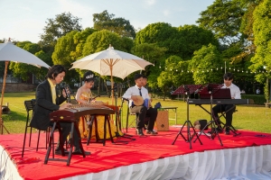 มรภ.เทพสตรี และ กระทรวง อว. จัดงานดนตรีในสวน : H.M. Song อว. บรรเลงเพลงของพ่อ เทิดพระเกียรติ ร.9