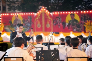 มรภ.เทพสตรี และ กระทรวง อว. จัดงานดนตรีในสวน : H.M. Song อว. บรรเลงเพลงของพ่อ เทิดพระเกียรติ ร.9