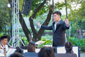มรภ.เทพสตรี ร่วมแสดงดนตรีในงาน ดนตรีในสวน : H.M. Song อว. บรรเลงเพลงของพ่อ เทิดพระเกียรติ ร.9 ณ อุทยาน 100 ปี จุฬาลงกรณ์มหาวิทยาลัย