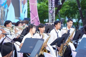 มรภ.เทพสตรี ร่วมแสดงดนตรีในงาน ดนตรีในสวน : H.M. Song อว. บรรเลงเพลงของพ่อ เทิดพระเกียรติ ร.9 ณ อุทยาน 100 ปี จุฬาลงกรณ์มหาวิทยาลัย