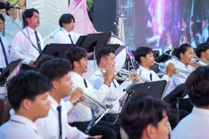 มรภ.เทพสตรี ร่วมแสดงดนตรีในงาน ดนตรีในสวน : H.M. Song อว. บรรเลงเพลงของพ่อ เทิดพระเกียรติ ร.9 ณ อุทยาน 100 ปี จุฬาลงกรณ์มหาวิทยาลัย