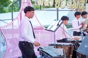มรภ.เทพสตรี ร่วมแสดงดนตรีในงาน ดนตรีในสวน : H.M. Song อว. บรรเลงเพลงของพ่อ เทิดพระเกียรติ ร.9 ณ อุทยาน 100 ปี จุฬาลงกรณ์มหาวิทยาลัย