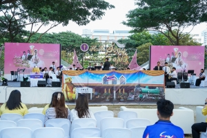 มรภ.เทพสตรี ร่วมแสดงดนตรีในงาน ดนตรีในสวน : H.M. Song อว. บรรเลงเพลงของพ่อ เทิดพระเกียรติ ร.9 ณ อุทยาน 100 ปี จุฬาลงกรณ์มหาวิทยาลัย