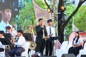 มรภ.เทพสตรี ร่วมแสดงดนตรีในงาน ดนตรีในสวน : H.M. Song อว. บรรเลงเพลงของพ่อ เทิดพระเกียรติ ร.9 ณ อุทยาน 100 ปี จุฬาลงกรณ์มหาวิทยาลัย