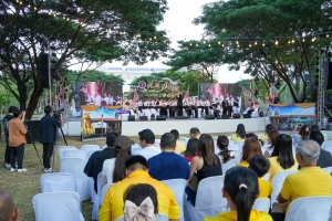มรภ.เทพสตรี ร่วมแสดงดนตรีในงาน ดนตรีในสวน : H.M. Song อว. บรรเลงเพลงของพ่อ เทิดพระเกียรติ ร.9 ณ อุทยาน 100 ปี จุฬาลงกรณ์มหาวิทยาลัย