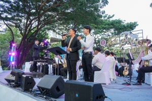 มรภ.เทพสตรี ร่วมแสดงดนตรีในงาน ดนตรีในสวน : H.M. Song อว. บรรเลงเพลงของพ่อ เทิดพระเกียรติ ร.9 ณ อุทยาน 100 ปี จุฬาลงกรณ์มหาวิทยาลัย