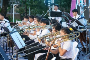 มรภ.เทพสตรี ร่วมแสดงดนตรีในงาน ดนตรีในสวน : H.M. Song อว. บรรเลงเพลงของพ่อ เทิดพระเกียรติ ร.9 ณ อุทยาน 100 ปี จุฬาลงกรณ์มหาวิทยาลัย