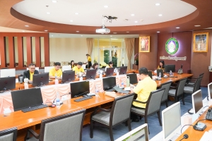 การประชุม คกก.ควบคุมภายในและบริหารจัดการความเสี่ยง มรภ.เทพสตรี ครั้งที่ 2/67