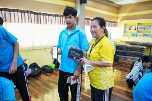 ปชส. มรภ.เทพสตรี พร้อมด้วยคณะเทคโนโลยีอุตสาหกรรม กองบริการการศึกษา และกองพัฒนานักศึกษา มรภ.เทพสตรี ลงพื้นที่แนะแนวการศึกษา รร.พระพุทธบาท 
