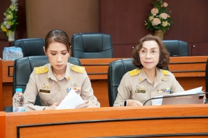 การประชุม คกก.ขับเคลื่อนการดำเนินงานตามเกณฑ์ EdPEx V มรภ.เทพสตรี ประจำปีการศึกษา 2567 ครั้งที่ 1/67