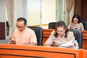 การประชุม คกก.ขับเคลื่อนการดำเนินงานตามเกณฑ์ EdPEx V มรภ.เทพสตรี ประจำปีการศึกษา 2567 ครั้งที่ 1/67