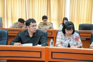 การประชุม คกก.ขับเคลื่อนการดำเนินงานตามเกณฑ์ EdPEx V มรภ.เทพสตรี ประจำปีการศึกษา 2567 ครั้งที่ 1/67