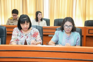 การประชุม คกก.ขับเคลื่อนการดำเนินงานตามเกณฑ์ EdPEx V มรภ.เทพสตรี ประจำปีการศึกษา 2567 ครั้งที่ 1/67