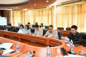 การประชุม คกก.ขับเคลื่อนการดำเนินงานตามเกณฑ์ EdPEx V มรภ.เทพสตรี ประจำปีการศึกษา 2567 ครั้งที่ 1/67