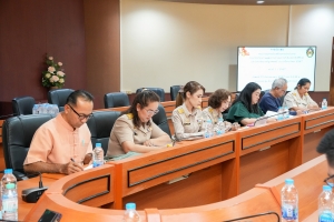 การประชุม คกก.ขับเคลื่อนการดำเนินงานตามเกณฑ์ EdPEx V มรภ.เทพสตรี ประจำปีการศึกษา 2567 ครั้งที่ 1/67