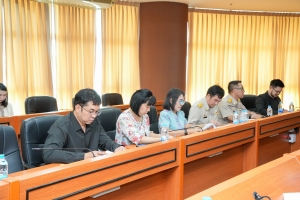 การประชุม คกก.ขับเคลื่อนการดำเนินงานตามเกณฑ์ EdPEx V มรภ.เทพสตรี ประจำปีการศึกษา 2567 ครั้งที่ 1/67