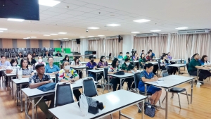 รร.สาธิต มรภ.เทพสตรี จัดแสดงวิสัยทัศน์และลงคะแนนหยั่งเสียงผู้มีสิทธิเข้ารับการคัดเลือกเป็นผู้อำนวยการโรงเรียนสาธิตมหาวิทยาลัยราชภัฏเทพสตรี