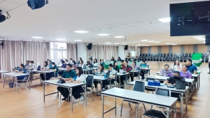 รร.สาธิต มรภ.เทพสตรี จัดแสดงวิสัยทัศน์และลงคะแนนหยั่งเสียงผู้มีสิทธิเข้ารับการคัดเลือกเป็นผู้อำนวยการโรงเรียนสาธิตมหาวิทยาลัยราชภัฏเทพสตรี