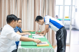 รร.สาธิต มรภ.เทพสตรี จัดแสดงวิสัยทัศน์และลงคะแนนหยั่งเสียงผู้มีสิทธิเข้ารับการคัดเลือกเป็นผู้อำนวยการโรงเรียนสาธิตมหาวิทยาลัยราชภัฏเทพสตรี