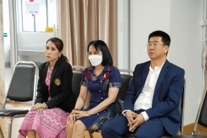 รร.สาธิต มรภ.เทพสตรี จัดแสดงวิสัยทัศน์และลงคะแนนหยั่งเสียงผู้มีสิทธิเข้ารับการคัดเลือกเป็นผู้อำนวยการโรงเรียนสาธิตมหาวิทยาลัยราชภัฏเทพสตรี