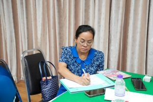รร.สาธิต มรภ.เทพสตรี จัดแสดงวิสัยทัศน์และลงคะแนนหยั่งเสียงผู้มีสิทธิเข้ารับการคัดเลือกเป็นผู้อำนวยการโรงเรียนสาธิตมหาวิทยาลัยราชภัฏเทพสตรี