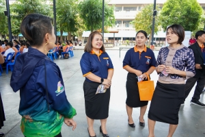 ปชส. มรภ.เทพสตรี พร้อมด้วยคณะเทคโนโลยีอุตสาหกรรม และกองพัฒนานักศึกษา ลงพื้นที่ออกบูธแนะแนวการศึกษาและอาชีพโรงเรียนหนองหญ้าไซวิทยา จ.สุพรรณบุรี พบว่า ร้อยละ 80 ของนักเรียนชายและหญิงที่ร่วมการแนะแนวฯ มีความสนใจในหลักสูตรบริหารธุรกิจบัณฑิต 