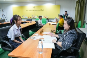 มรภ.เทพสตรี จัดสอบสัมภาษณ์ นศ.ภาคปกติ รอบที่ 1 Portfolio ประจำปีการศึกษา 2568