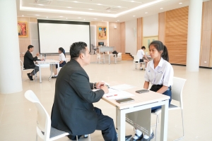 มรภ.เทพสตรี จัดสอบสัมภาษณ์ นศ.ภาคปกติ รอบที่ 1 Portfolio ประจำปีการศึกษา 2568