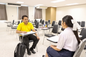 มรภ.เทพสตรี จัดสอบสัมภาษณ์ นศ.ภาคปกติ รอบที่ 1 Portfolio ประจำปีการศึกษา 2568