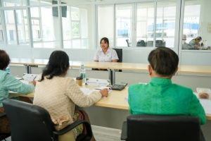 ชมรมเพชรเทพสตรีจัดสัมภาษณ์นักศึกษาเพื่อรับทุนการศึกษาของชมรมเพชรเทพสตรี