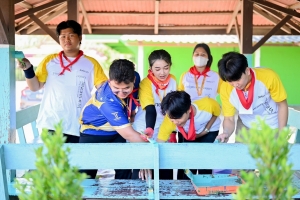 มรภ.เทพสตรี ร่วมโครงการค่ายอาสา 6 ราชภัฏเขตภูมิศาสตร์ภาคกลาง ครั้งที่ 8