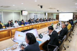 อธิการบดี มรภ.เทพสตรี ร่วมการประชุมหารือการผลิตครูเพื่อการพัฒนาท้องถิ่นของมหาวิทยาลัยราชภัฏ