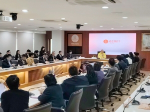 อธิการบดี มรภ.เทพสตรี ร่วมการประชุมหารือการผลิตครูเพื่อการพัฒนาท้องถิ่นของมหาวิทยาลัยราชภัฏ