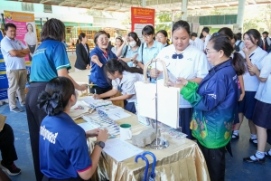 ปชส.มรภ.เทพสตรี พร้อมด้วยคณะเทคโนโลยีอุตสาหกรรม กองบริการการศึกษา และกองพัฒนานักศึกษา ลงพื้นที่ออกบูธแนะแนวการศึกษาและอาชีพโรงเรียนสระบุรีวิทยาคม พบว่า ร้อยละ 80 ของนักเรียนชายที่เข้าร่วมการแนะแนวฯ มีความสนใจในหลักสูตรวิศวกรรมศาสตรบัณฑิต และนิติศาสตรบัณฑิต ส่วนนักเรียนหญิงที่เข้าร่วมการแนะแนวฯ มีความสนใจในหลักสูตรบริหารธุรกิจบัณฑิต และรัฐประศาสนศาสตรบัณฑิต