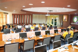 การประชุม คกก.ดำเนินงานบ้านพักสวัสดิการและหอพักนักศึกษา มรภ.เทพสตรี 2 ครั้งที่ 1/67