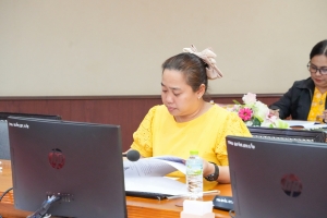 การประชุม คกก.ดำเนินงานบ้านพักสวัสดิการและหอพักนักศึกษา มรภ.เทพสตรี 2 ครั้งที่ 1/67