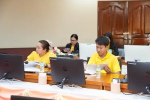การประชุม คกก.ดำเนินงานบ้านพักสวัสดิการและหอพักนักศึกษา มรภ.เทพสตรี 2 ครั้งที่ 1/67