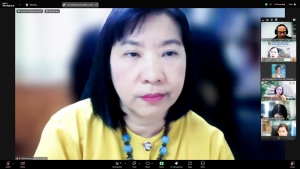 การประชุม คกก.ดำเนินงานคลังหน่วยกิต มรภ.เทพสตรี