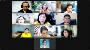 การประชุม คกก.ดำเนินงานคลังหน่วยกิต มรภ.เทพสตรี