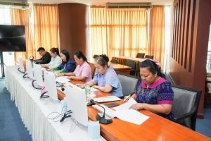 การประชุม คกก.ติดตามเร่งรัดผลการดำเนินงานตามตัวชี้วัดของแผนปฏิบัติราชการ ประจำปีงบประมาณ พ.ศ. 2568 ครั้งที่ 1/67