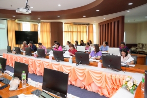 การประชุม คกก.ติดตามเร่งรัดผลการดำเนินงานตามตัวชี้วัดของแผนปฏิบัติราชการ ประจำปีงบประมาณ พ.ศ. 2568 ครั้งที่ 1/67