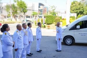 พระบาทสมเด็จพระเจ้าอยู่หัว ทรงพระกรุณาโปรดเกล้าฯ ให้ผู้แทนพระองค์เชิญหนังสือ ธรรมนาวา “วัง” และน้ำปานะพระราชทานถวายแด่พระสงฆ์และพุทธศาสนิกชนในพื้นที่ อ.เมืองลพบุรี จ.ลพบุรี 
