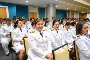 พระบาทสมเด็จพระเจ้าอยู่หัว ทรงพระกรุณาโปรดเกล้าฯ ให้ผู้แทนพระองค์เชิญหนังสือ ธรรมนาวา “วัง” และน้ำปานะพระราชทานถวายแด่พระสงฆ์และพุทธศาสนิกชนในพื้นที่ อ.เมืองลพบุรี จ.ลพบุรี 